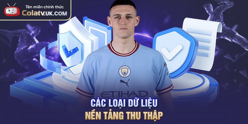 Các loại dữ liệu nền tảng thu thập
