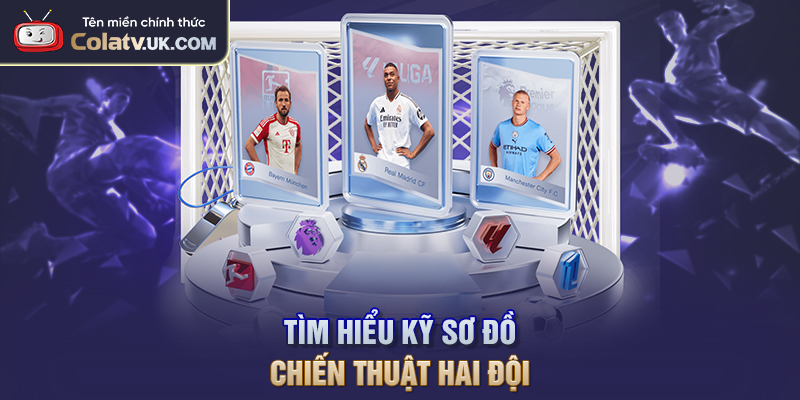 Tìm hiểu kỹ sơ đồ chiến thuật hai đội